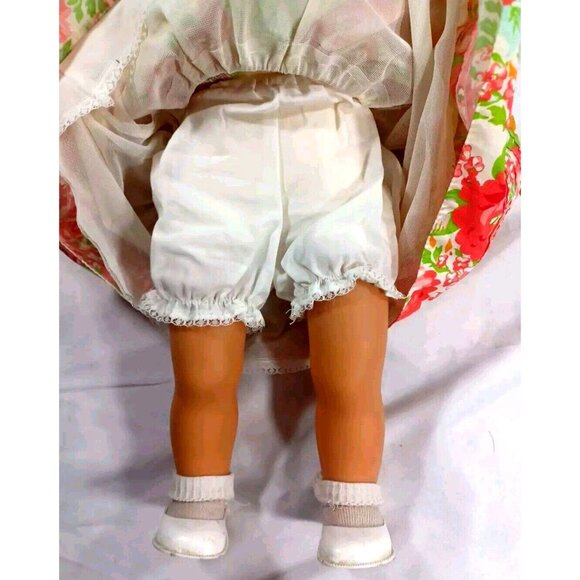 Max Zapf Creation Ballica Doll Twins ? Vintage 1980s 20" Ribbons and Lac… - Picture 9 of 16